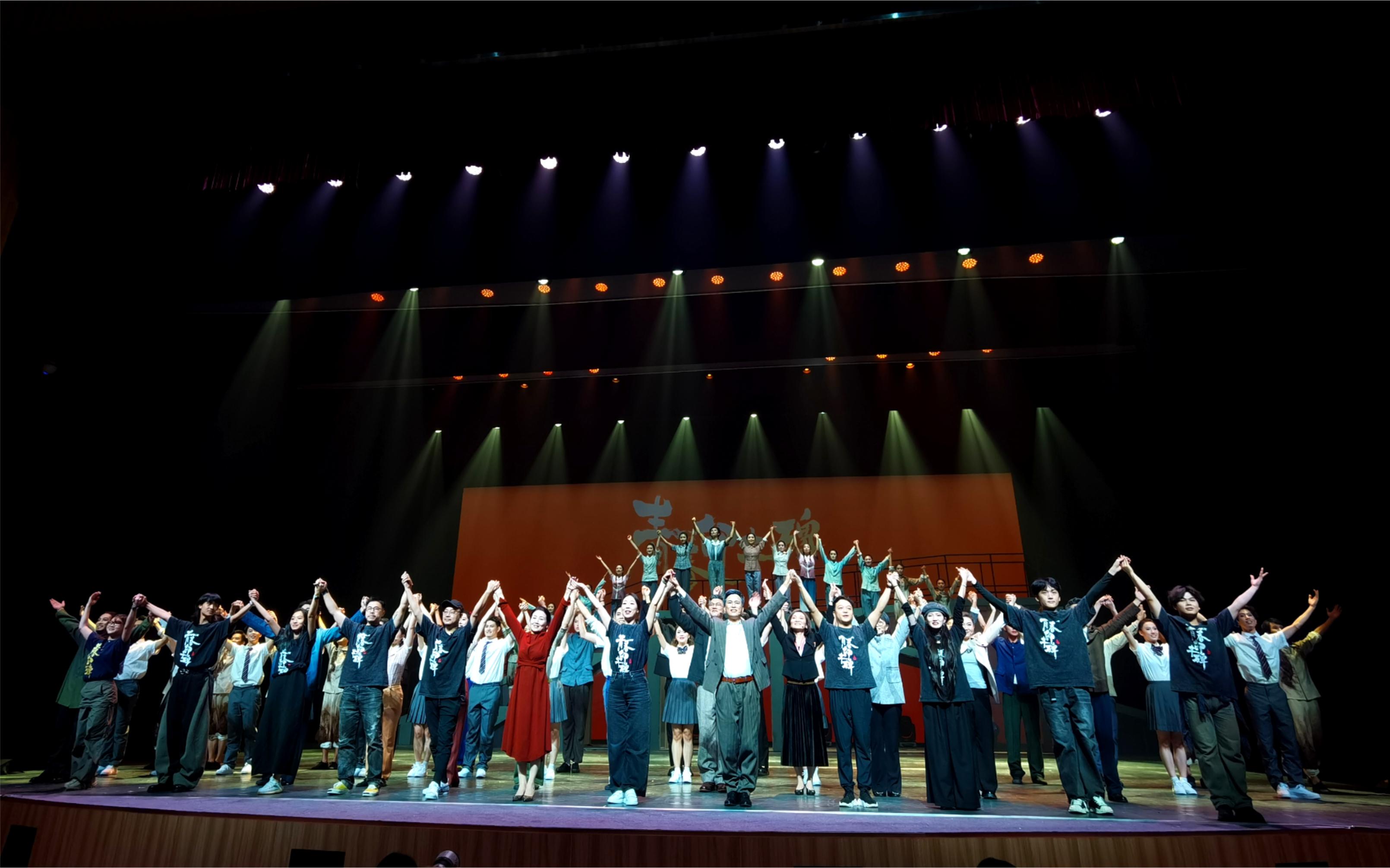 剧目《青春印丰碑》。人民网 宁玉瑛摄 剧目《青春印丰碑》。人民网 宁玉瑛摄