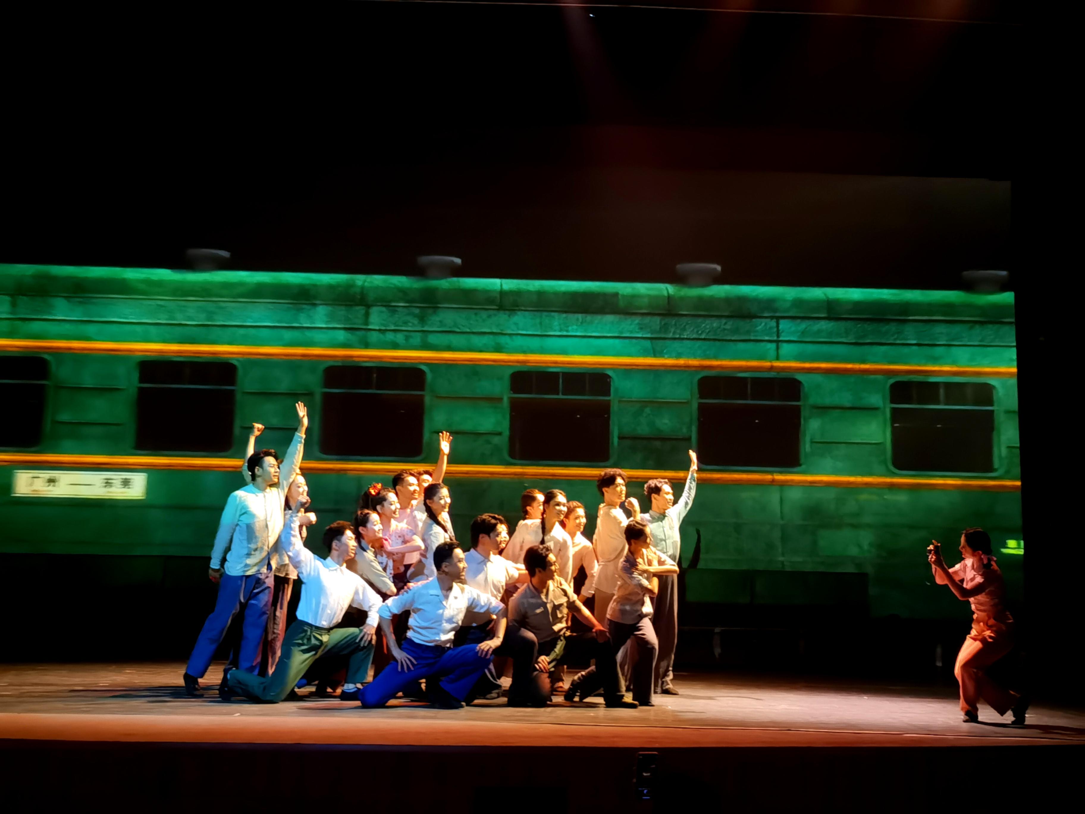 剧目《青春印丰碑》。人民网 宁玉瑛摄 剧目《青春印丰碑》。人民网 宁玉瑛摄